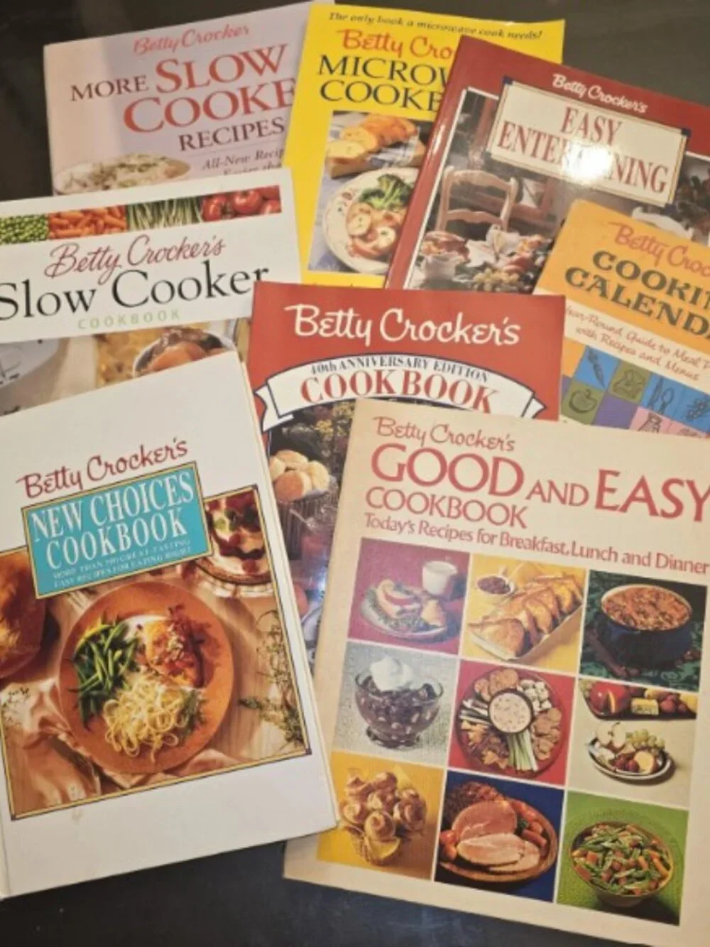 Mystery Lot of Vintage Cookbooks